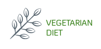 100% Vegetarian Diet icon