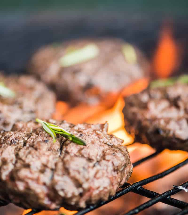 Grilled Kobe Beef Burgers