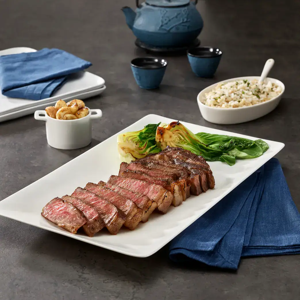 Boneless Ribeye with Miso & Black Vinegar Glaze