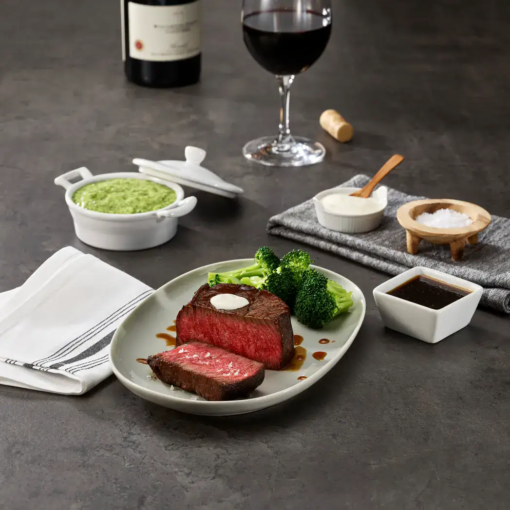Filet With Beef & Broccoli Char Siu