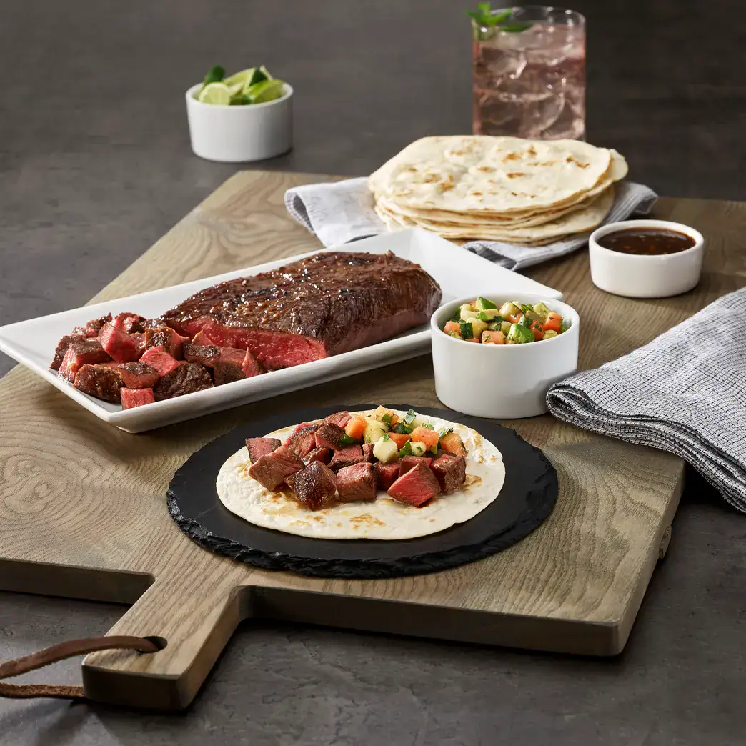 Flatiron Filet With Thai Barbecue