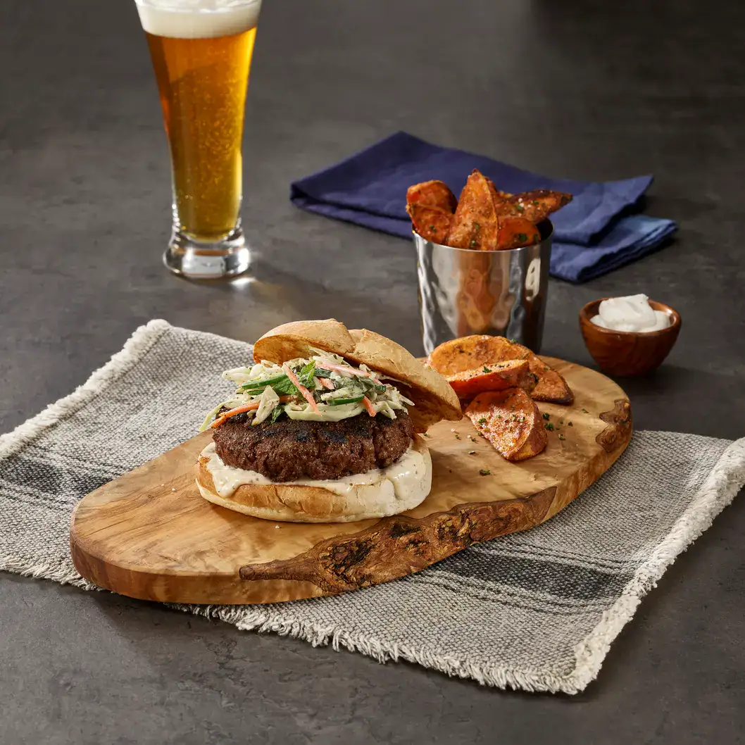 Burger with Ras el Hanout (Moroccan-Spiced)